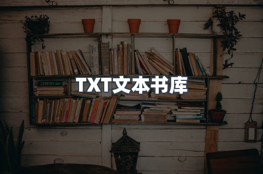 TXT文本书库